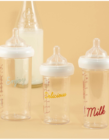 Milk - 7,5 oz Baby Bottle - Le Biberon Français