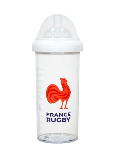 Biberon coq rouge Rugby