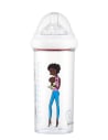 Biberon maman afro et bébé