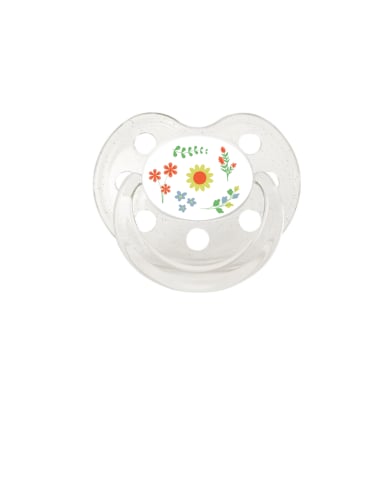 Sucette (0-6 mois) - Fleurs