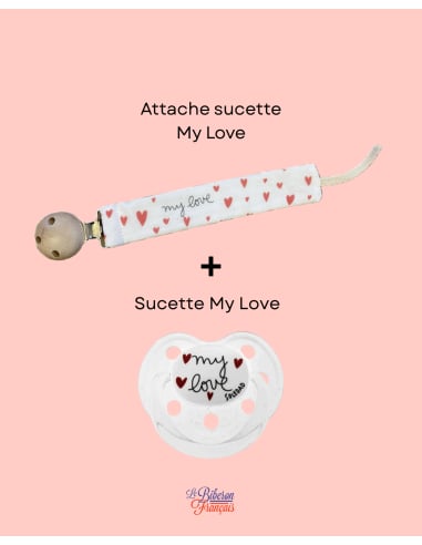 Attache sucette My Love +... 2