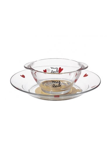 Set Duralex (assiette et...